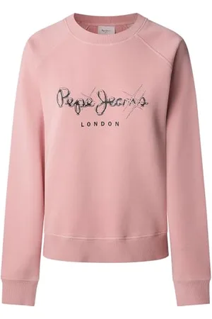 Pepe Jeans Damska bluza Lupita, różowa (sprany róż), M, , M