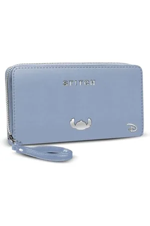 Disney Lilo and Stitch Steel-Essential portfel, niebieski, 19 x 10 cm, , Jeden rozmiar, Niezbędny portfel