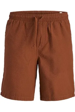 JACK & JONES Jpstjaiden Palma Seersucker Short Srt, , XL