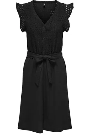 ONLY Onlelisa S/L V-Neck Dress Cs JRS, , XS