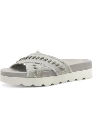 Tamaris Damskie kapcie 1-27413-44, szare, rozmiar 38 EU, , 38 EU