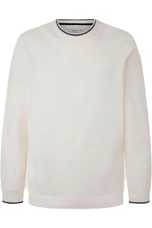 Pepe Jeans Męska dzianina Mike, biała (złamana biel), S, , S