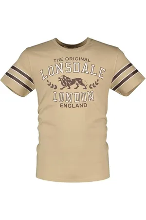 Lonsdale London Męski T-shirt normalny krój BROUSTER, , 3XL, 117530