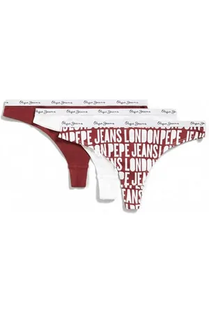 Pepe Jeans Classic Thong 3 Units S