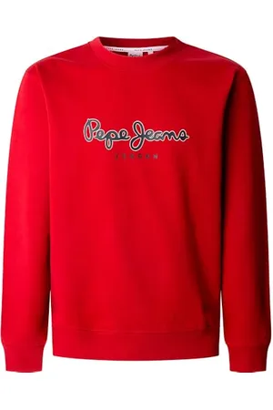 Pepe Jeans Duke Crew Bluza męska, czerwona , XXL, , XXL