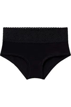 Benetton Coulotte 3ZQM1S010 Slip Culotte, Czarny 100, M Damski, , M