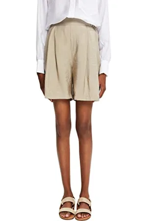 ESPRIT Damskie Szorty 072ee1c302, 265/jasny khaki, 32