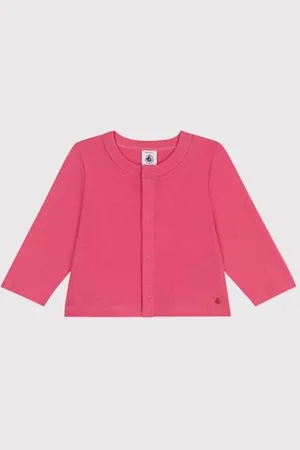 Petit Bateau Sweter rozpinany dziewczęcy, , 3 anni