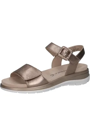 Caprice Damskie sandały 9-28206-44 na obcasie, beżowe/różowe, 42 EU, , 42