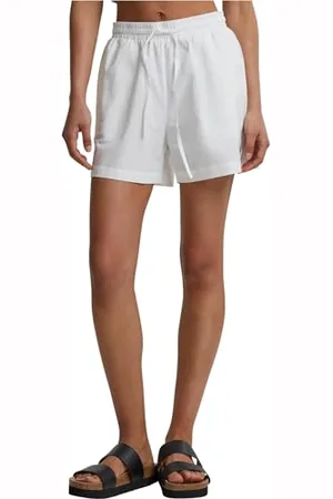 Urban classics Damskie szorty damskie Seersucker Shorts White S, , S