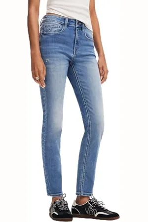 Desigual Denim_BELMA, 5007 Denim Light Wash, 34, , 34