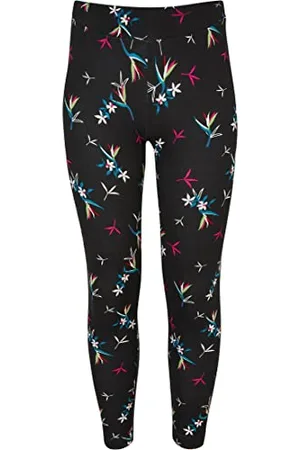 Urban classics Dziecięce legginsy dla dziewczynek Soft AOP, , 158/164 cm