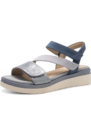 Tamaris Comfort damskie sandały na koturnie, z regulacją wysokości, , 41 EU, , 41 EU