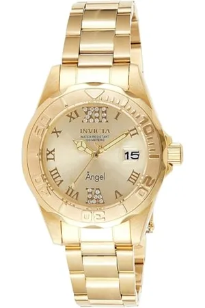 Invicta Pro Diver Damski zegarek kwarcowy ze stali nierdzewnej - 38 mm