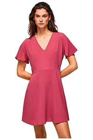 Pepe Jeans Pat Dresses NS/SS, 371DARK Blush, S damskie