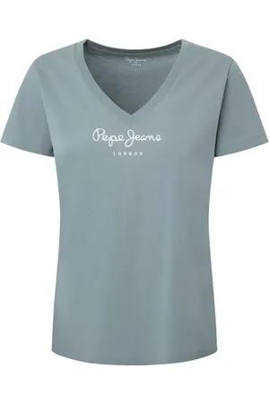 Pepe Jeans Damska koszulka z dekoltem w serek Wendy, , XS