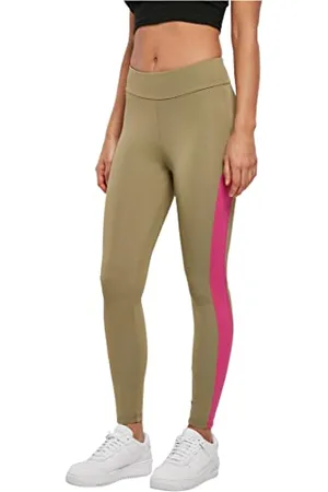 Urban classics Legginsy damskie kolor bloku, , XL