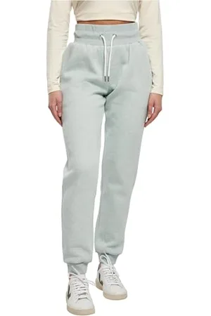 Urban classics Ladies High Waist Color Melange Sweat Pants, luźne spodnie do biegania dla kobiet o regularnym kroju, dostępne w wielu kolorach, rozmiary XS-5XL, , L