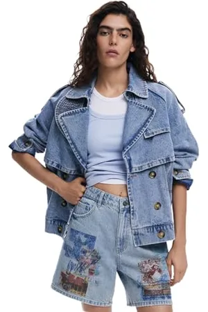 Desigual Denim_INIDAN 5053 Denim Medium Wash, 34, , 32