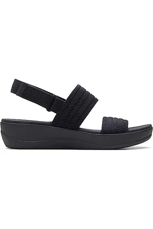 Clarks Damskie sandały Arla Stroll Flat, , 39 EU
