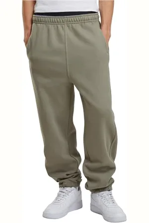 Urban classics Męskie spodnie dresowe, spodnie dresowe dla mężczyzn, proste nogawki, zamki błyskawiczne na końcach nogawek, , 5XL