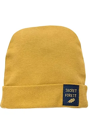 Pinókio Bonnet czapka beanie chłopięca, żółta