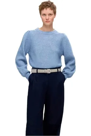 SELECTED SLFLULU LS Knit Rib O-Neck NOOS, , L