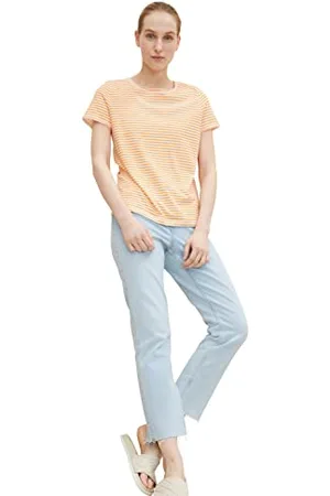 TOM TAILOR Damski T-shirt z nadrukiem 1031764, , XS