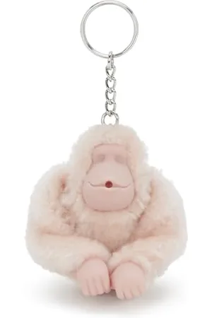 Kipling MONKEYCLIP M Breolk średni Małpy, Małpy/Breloczki, , Różowy