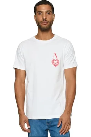 Mister Tee Męska Czaszka Heart Tee XL White, , XL