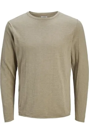 JJ Jrebnature Slub Knit Crew Neck, , XL
