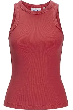 JJXX Jxforest STR Sl Wash Rib Top JRS Sn, , S
