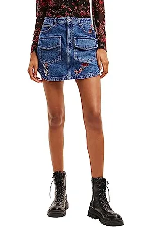 Desigual FAL_Carry, 5053 Denim Medium Wash, XS, , XS