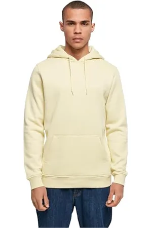 Build Your Brand Męska bluza z kapturem Heavy Hoody, miękka żółta, 3XL