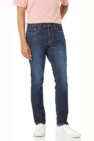 Amazon Męskie dżinsy Skinny-Fit Stretch Jean, Indigo Wash, 38W x 29L