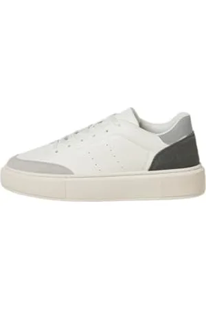 JACK & JONES Męskie buty sportowe Jfwaspire Court Pu Noos, białe, 44 EU, , 44 EU