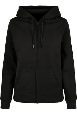 Build Your Brand Damska bluza z kapturem Basic Zip Hoody, , M