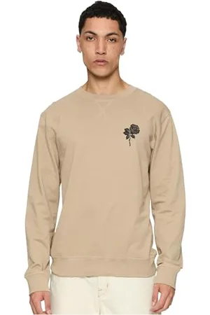 Mister Tee Męska bluza Wasted Youth Crewneck darksand XL, , XL