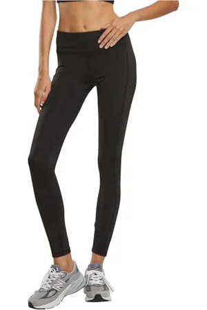 Urban classics Damskie legginsy damskie z recyklingu, z kieszeniami, , 3XL