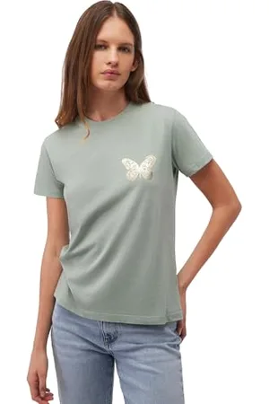 Mavi Damska koszulka motylkowa, , XL, , XL