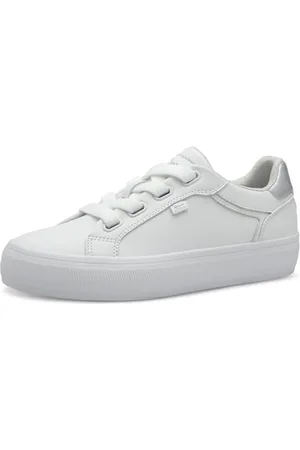 QS by s.Oliver Damskie buty sportowe Low 5-23644-42, białe, 40 EU, , 40 EU
