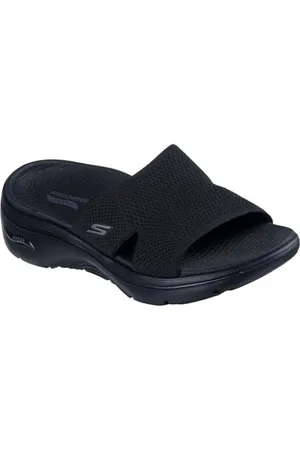 Skechers Damskie klapki Arch Fit 2.0 Quick-Dry Slide, Czarny/czarny, 40 EU