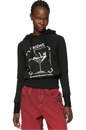 Mister Tee Damska bluza z kapturem F-Word XS Black, , XS