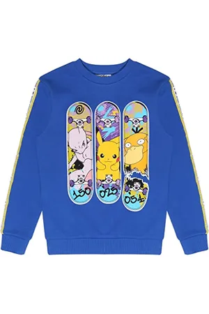 Popgear Pokemon Triple Skater Crewneck Sweatshirt, Kids, 5-13 Years, , Official Merchandise