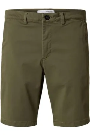 SELECTED Męskie szorty chinosy slim fit, , M