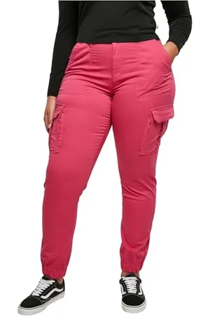 Urban classics Damskie spodnie damskie Cotton Twill Utility Pants, , 27