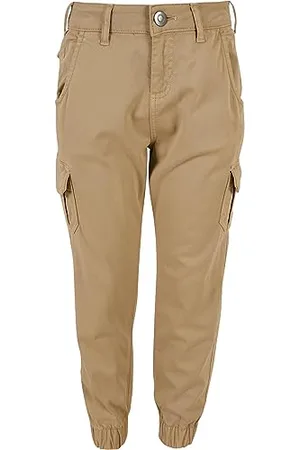 Urban classics Damskie spodnie cargo z wysokim stanem, , 158/164 cm