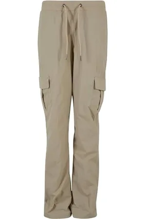 Urban classics Damskie spodnie cargo z nylonu, , L
