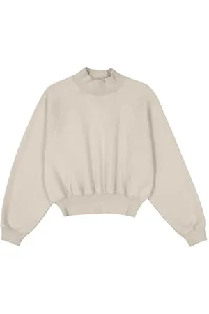Champion Legacy Vintage Wash W (117637) - Nano-Fleece High-Neck Bluza, Brązowy (ASG), XS Damski FW24, , XS