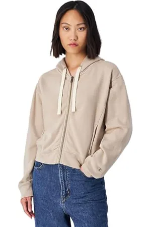 Champion Legacy Vintage Wash W (117631) - Nano-Fleece Hooded Bluza z kapturem, Brązowy (ASG), XS Damski FW24, , XS